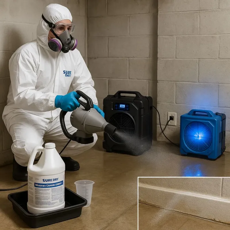 Sanitization and Odor Removal process in Mackinaw, IL