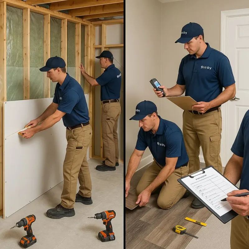 Repairs and Reconstruction process in Mackinaw, IL