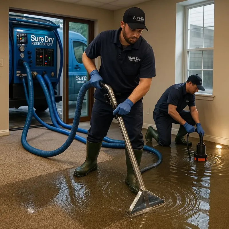 Water Extraction and Removal process in Mackinaw, IL